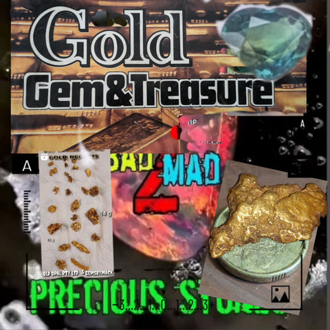 Gold, gems and treasure