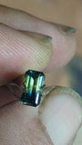 emerald cut  aussie sapphire