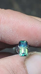 emerald cut  aussie sapphire