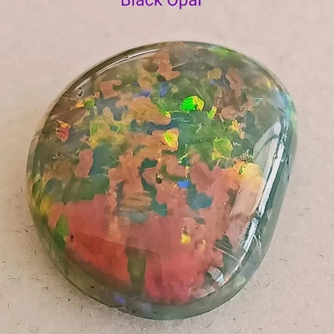 investment  grade black opal stone