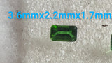 tsavorite under carat garnet. Suitable for any type of jewelry