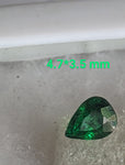 tsavorite under carat garnet. Suitable for any type of jewelry