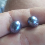 Tahitian black pearls