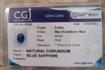 certified ceylon sapphire