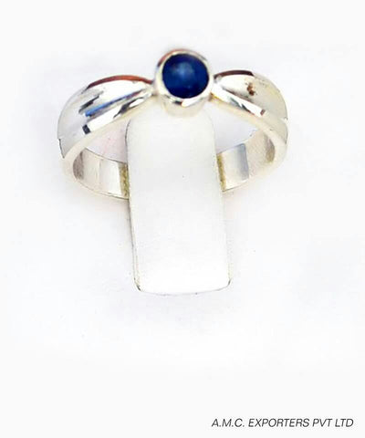 Ceylon Sapphire handmade silver rings