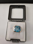 mens ring topaz