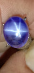 star sapphire oval cabachon