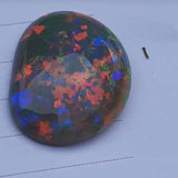 investment  grade black opal stone