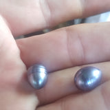 Tahitian black pearls