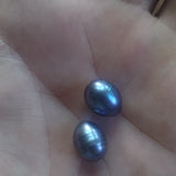 Tahitian black pearls