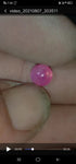 ﻿5mm ﻿Afghan Ruby cabachon 